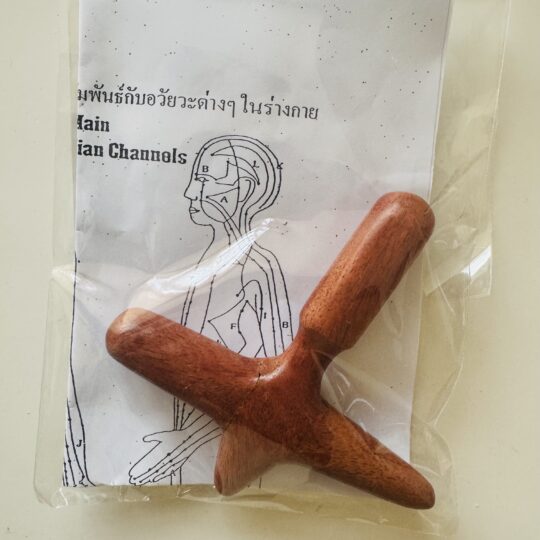 Wooden Cross Massage Tool
